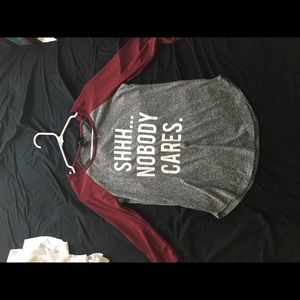 “SHHH... NOBODY CARES” Tee
